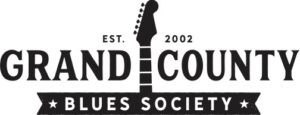Official Logo of the Grand County Blues Society 501c3